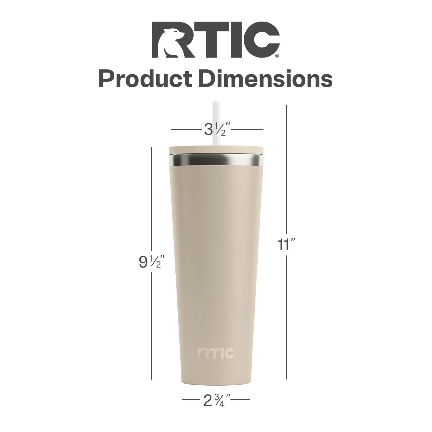 28 Oz Ceramic Lined Everyday Tumbler, Spill-Resistant Straw Lid, Beach